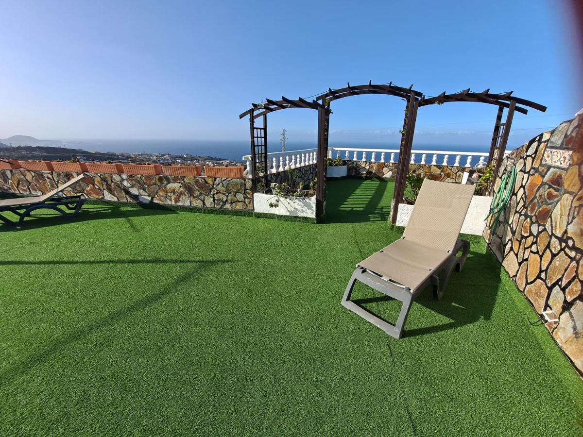 Tenerife Apartment 100M2 Casa De Don Quijote With A Terrace Of 100M2 With A View Of The Ocean And Teide Volcano And A Garden Of 600M2 Icod De Los Vinos Exterior foto
